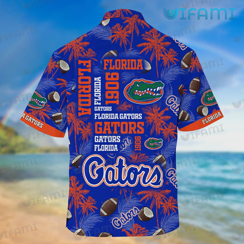Florida Gators Hawaiian Shirt Football Coconut Pattern Gators Gift