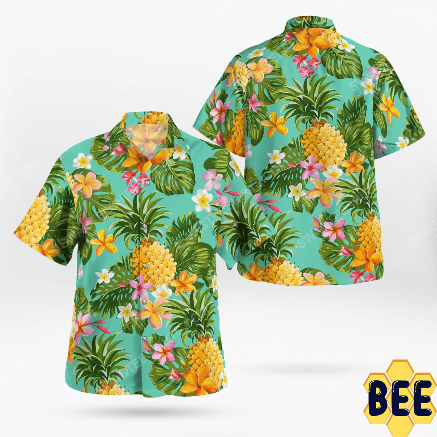 Fruits And Flower Tropical Trending Hawaiian Shirt-1