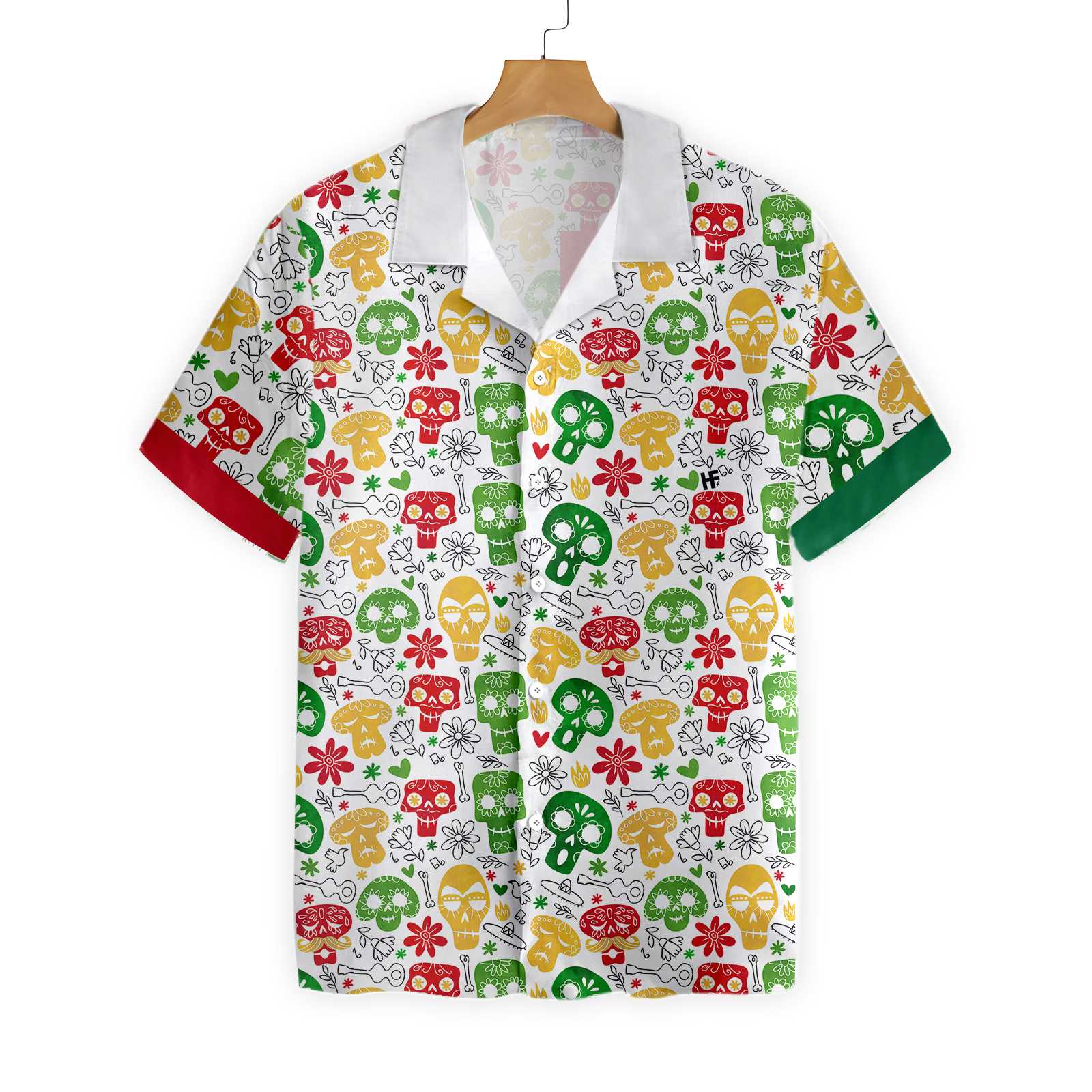 Funny Mexican Skull Hawaiian Shirt