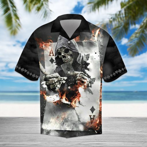 Game Card Hawaiian Shirt – Gift For Skull Lover