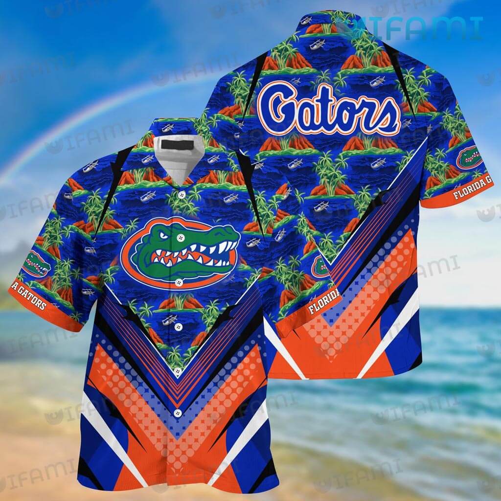 Gators Hawaiian Shirt Island Coconut Kayak Florida Gators Gift