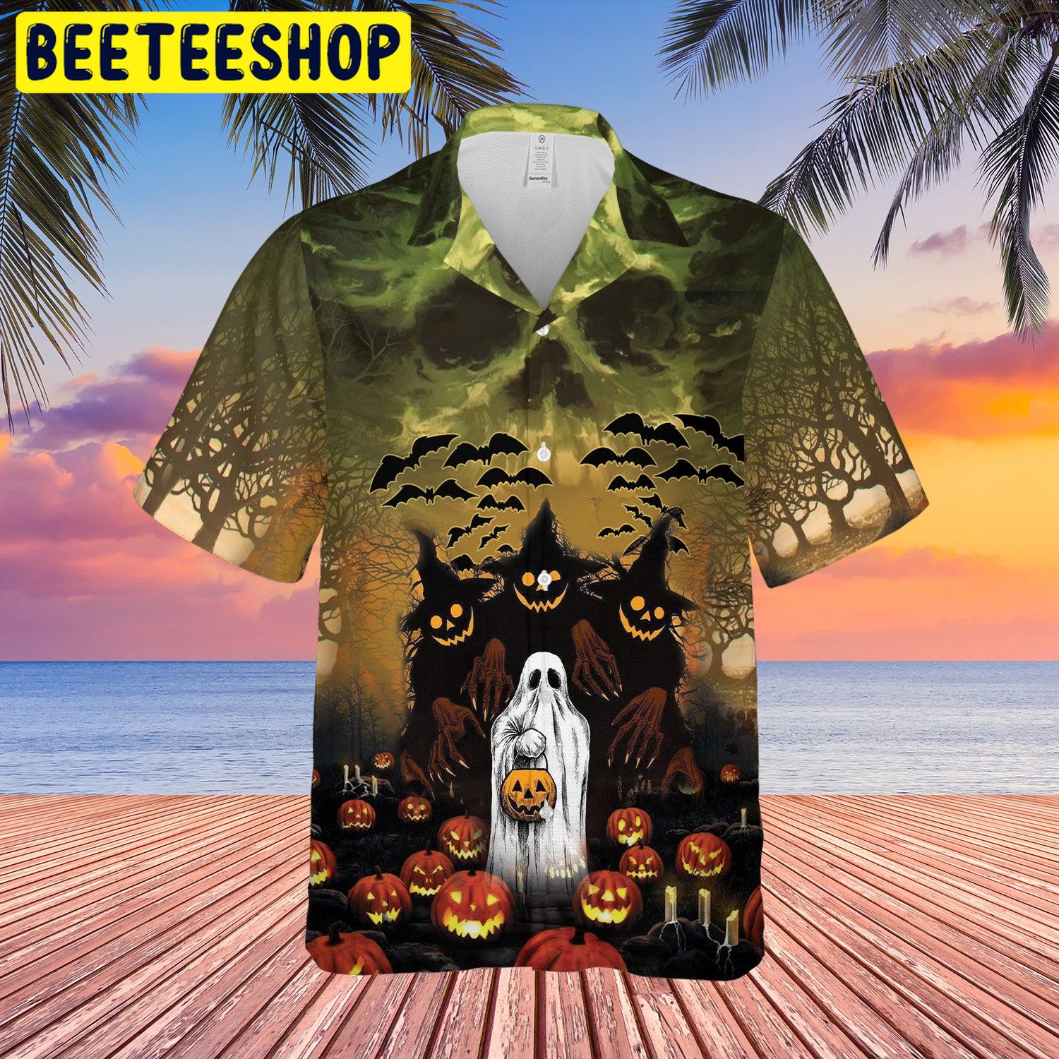 Ghost Just Want To Have Fun Trending Hawaiian Shirt-1