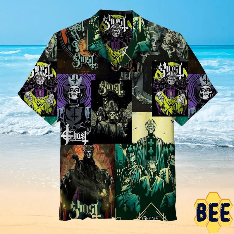 Ghost Swedish Band Trending Hawaiian Shirt-1