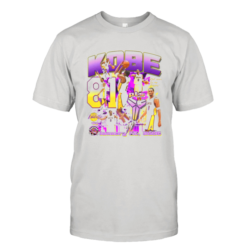 Kobe Bryant 81 Shirt, Hoodie, Long Sleeve, Hoodie