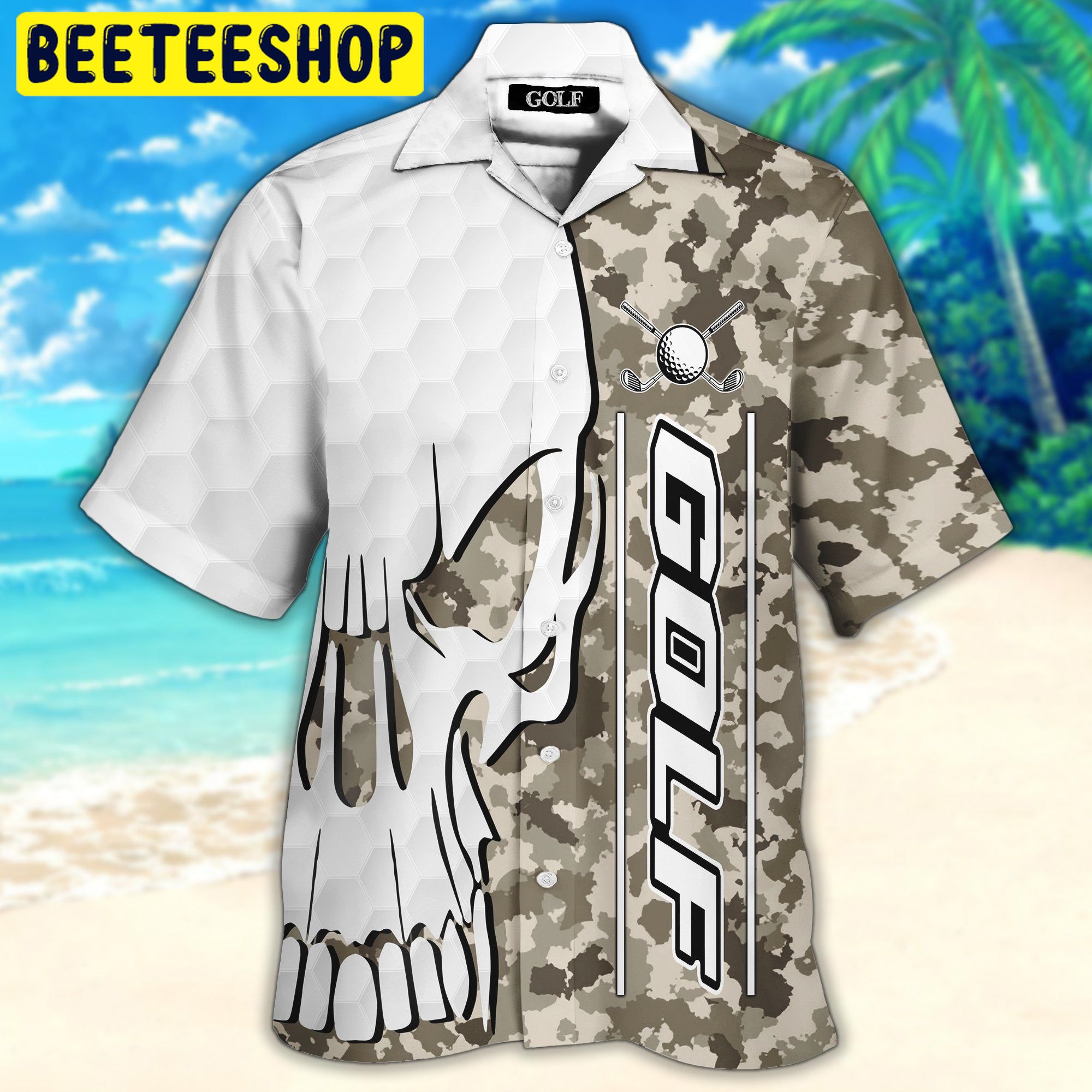Golf 3d All Over Printed Trending Hawaiian Shirt-1