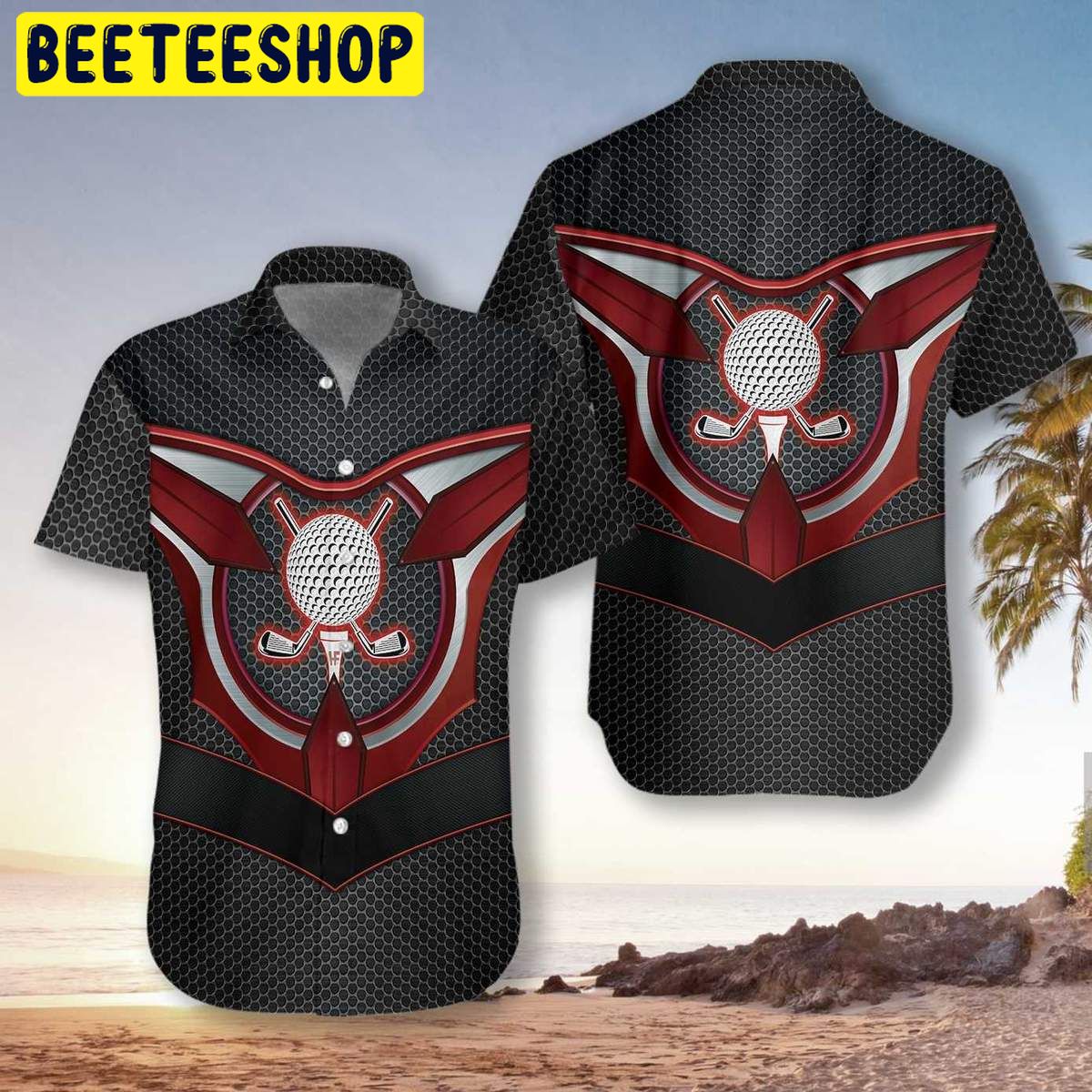 Golf Tech Style Trending Hawaiian Shirt-1