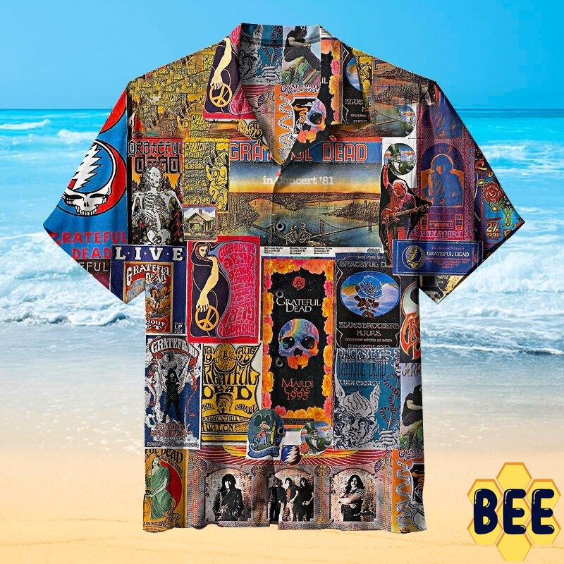 Grateful Dead Band Trending Hawaiian Shirt-1