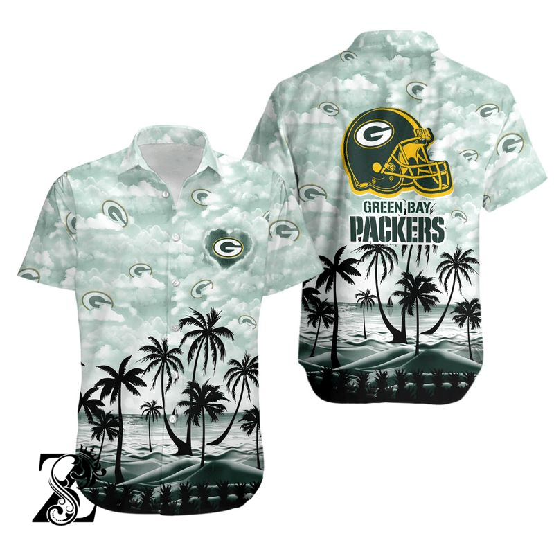 Green Bay Packers Hawaiian Shirt For Fans 01-1