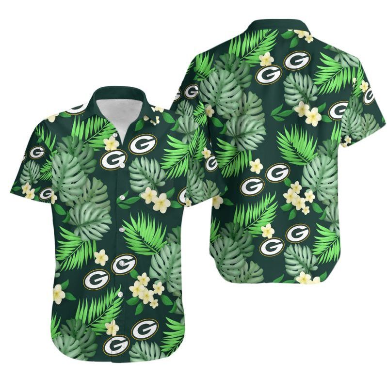 Green Bay Packers Nfl Hawaiian Shirt For Fans 01-1