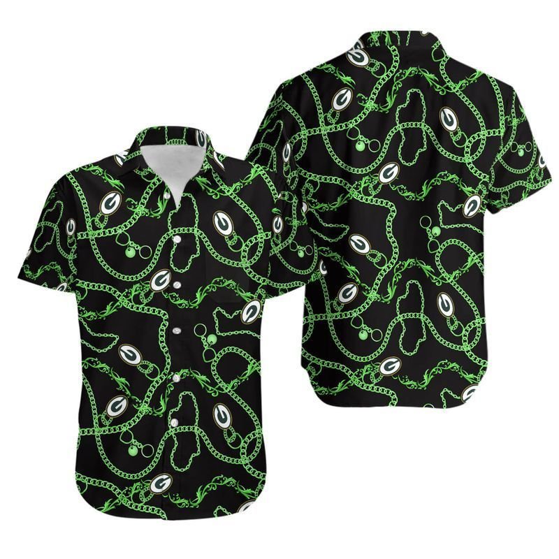 Green Bay Packers Nfl Hawaiian Shirt For Fans 02-1