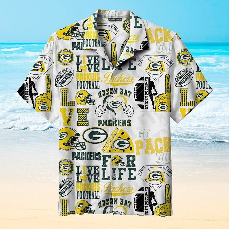 Green Bay Packers Nfl Hawaiian Shirt For Fans-2 - KING TEE STORE