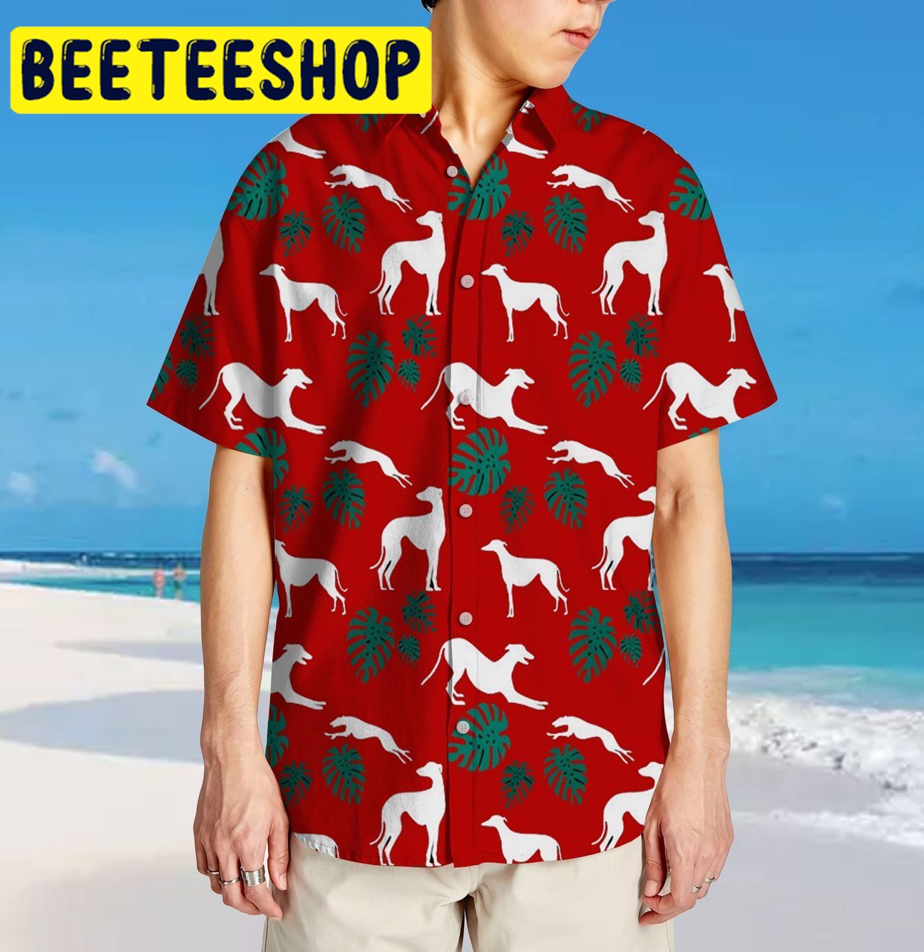 Greyhound Hawaiian Shirt-1