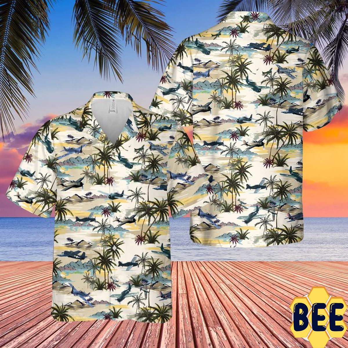 Grumman F4f Wildcat Trending Hawaiian Shirt-1