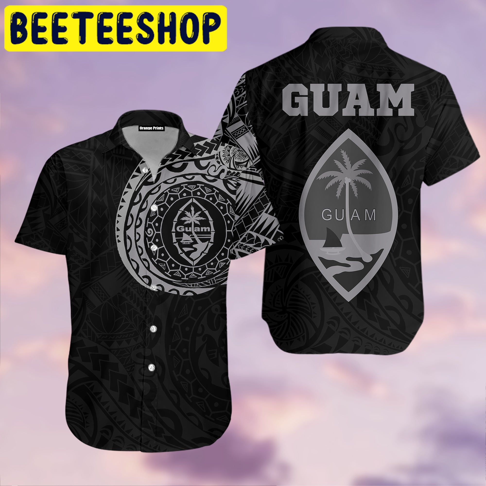 Guam In My Heart Hawaiian Shirt-1