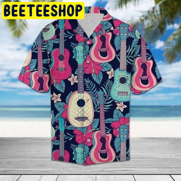 Guitar Hawaiian Shirt 3359-1