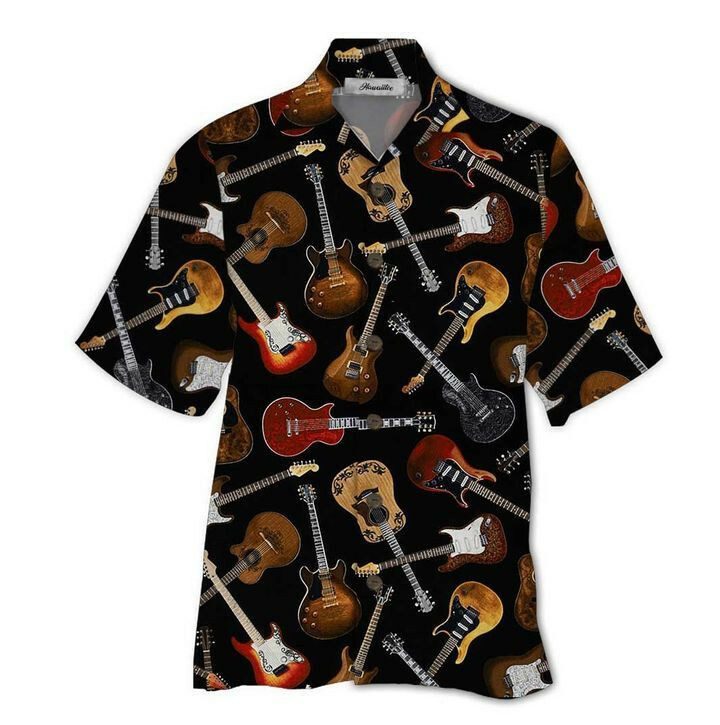 Guitar Hawaiian Shirts