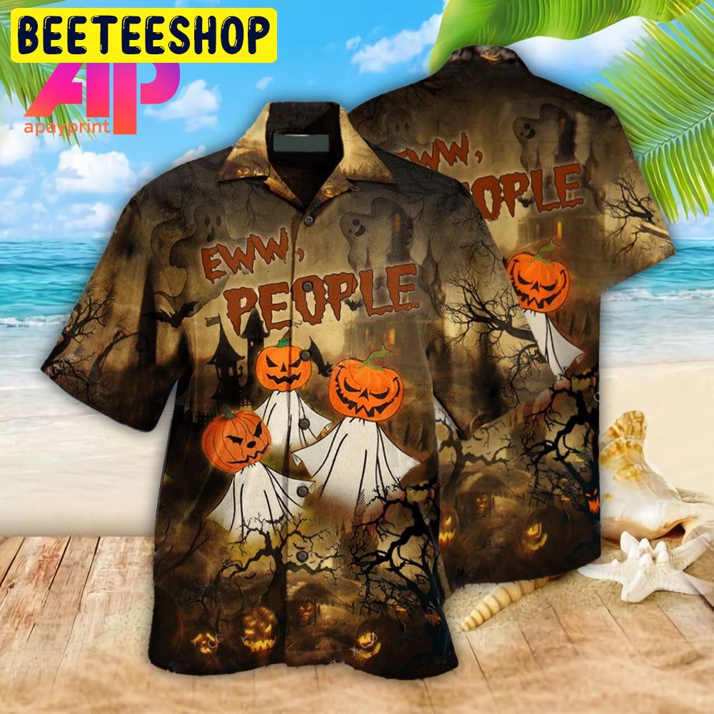 Halloween Eww People Trending Hawaiian Shirt-1