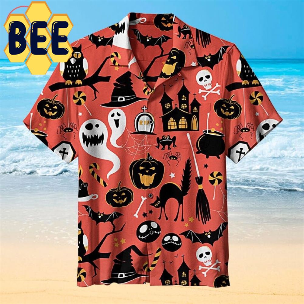 Halloween Horror Night Hawaiian Shirt-1