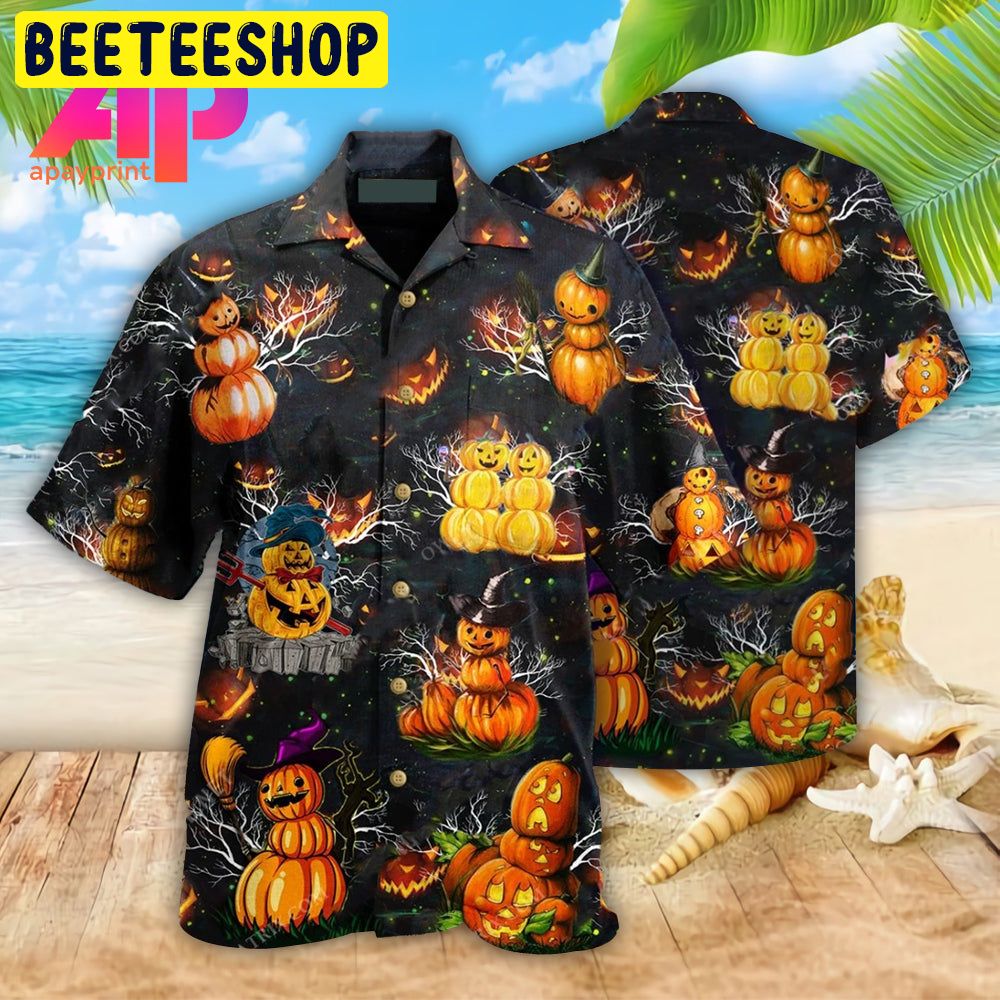 Halloween Lets Get Lit Trending Hawaiian Shirt-1