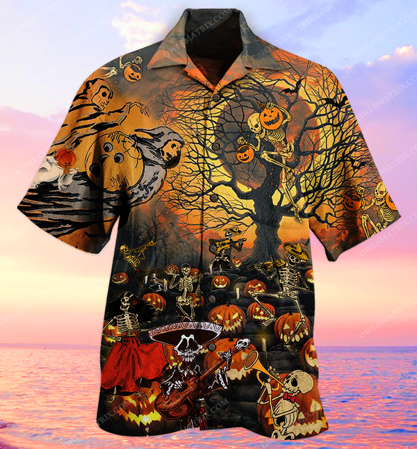 Halloween Skull Darkness Limited – Hawaiian Shirt