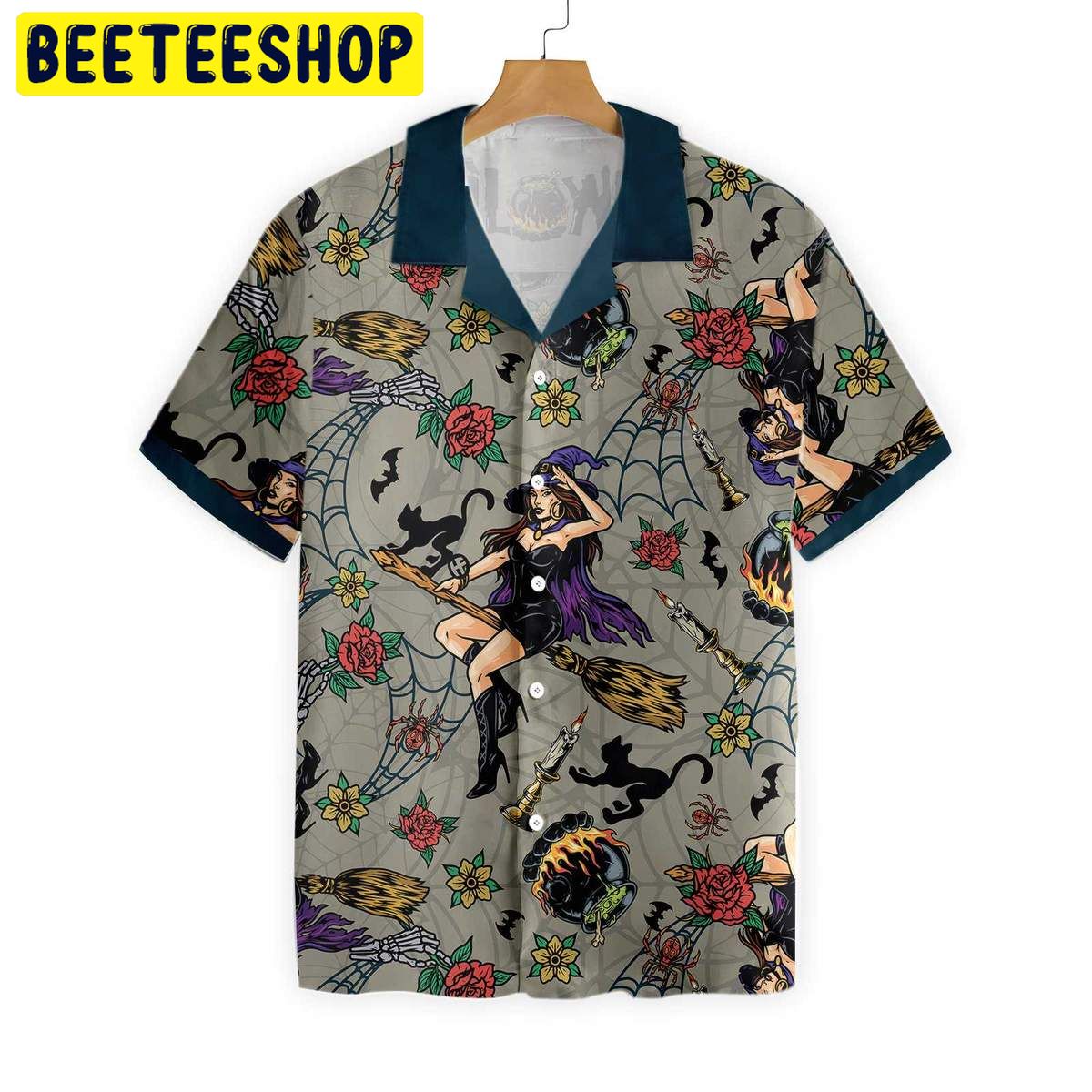 Halloween Witches Night Trending Hawaiian Shirt-1