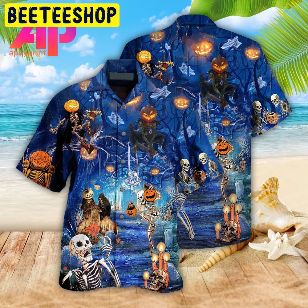 Halloween Youre Already Dead Trending Hawaiian Shirt-1