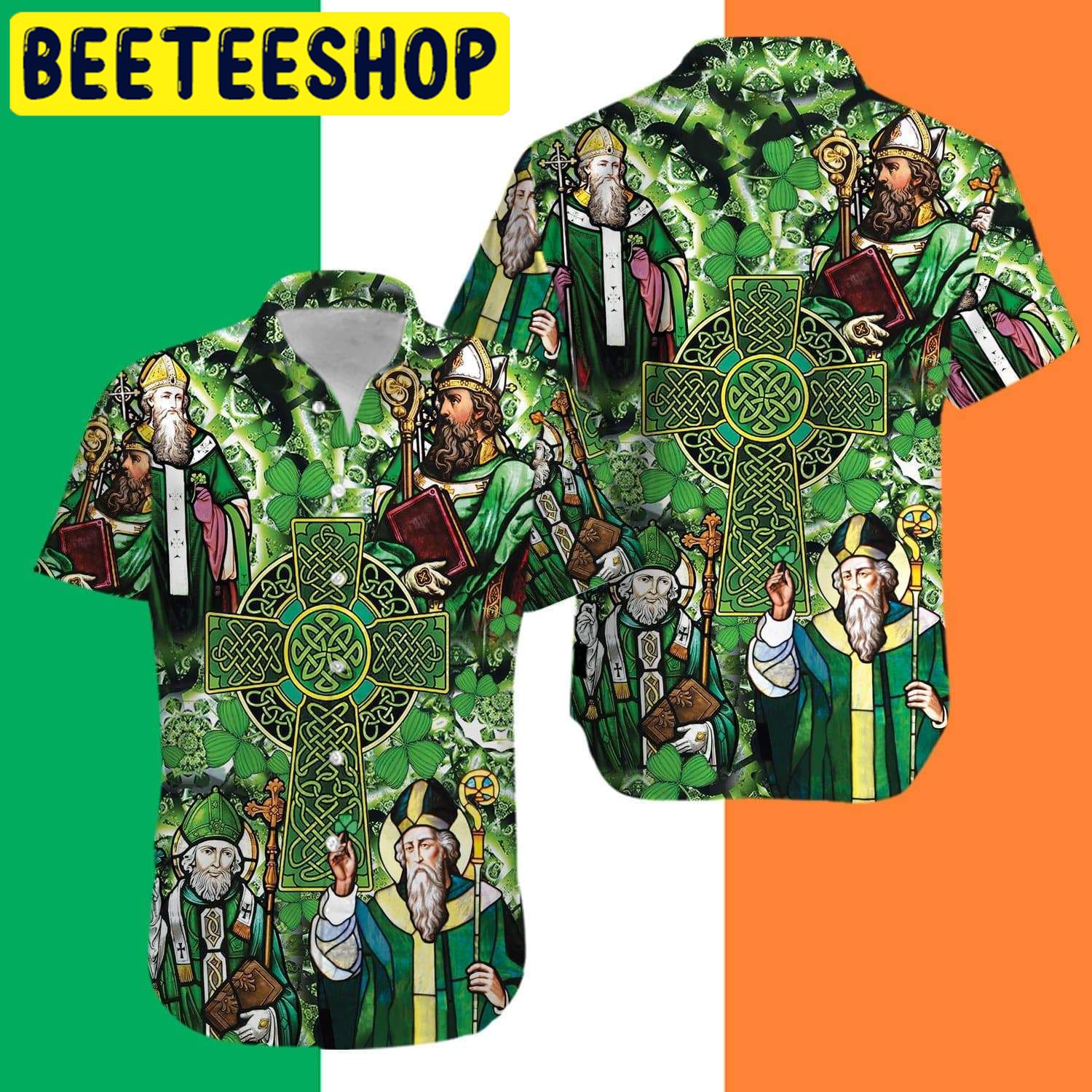 Happy Saint Patricks Day Hawaiian Shirt-1