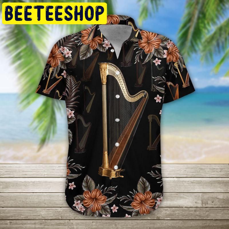 Harp Unisex Hawaiian Shirt-1