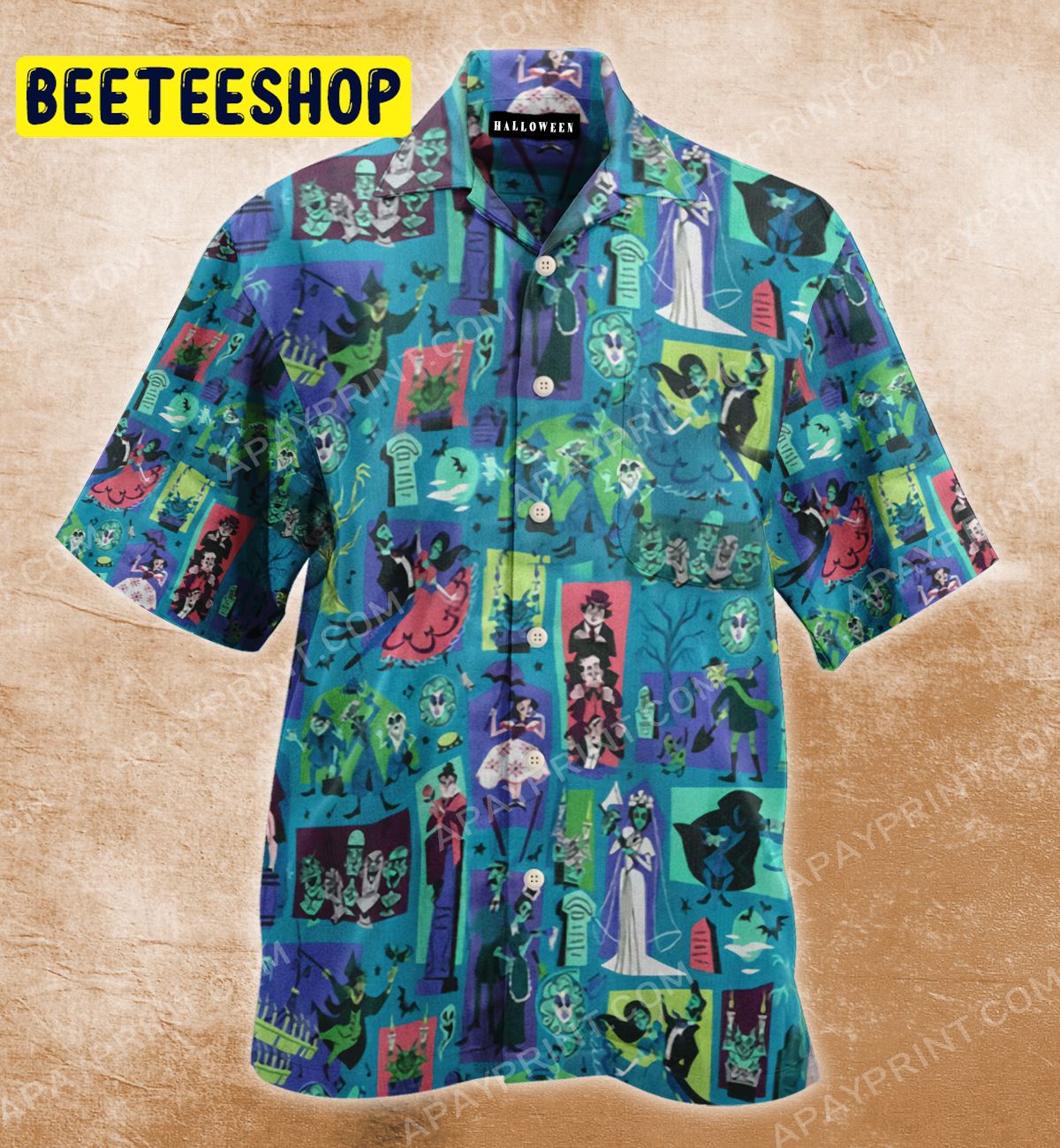 Haunted Mansion Movie- Horror Trending Hawaiian Shirt-1