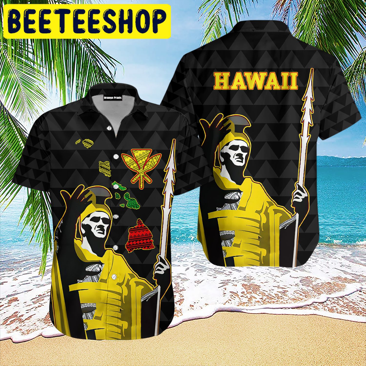 Hawaii King Hawaiian Shirt-1