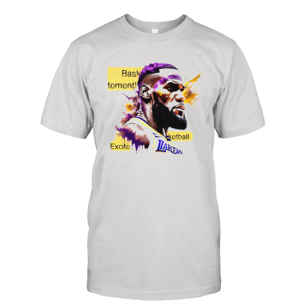 Los angeles Lakers basketball excitement shirt