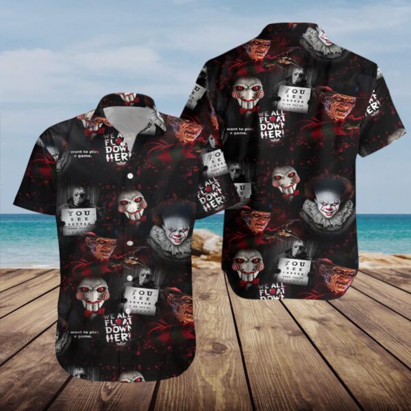 Hawaiian Halloween Shirt