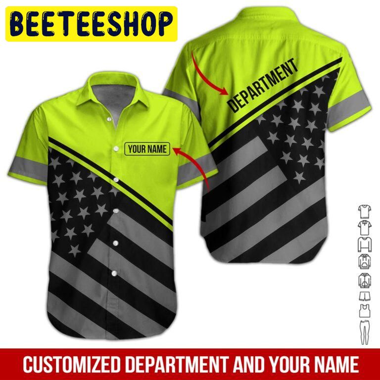 Heavy Equipment Custom Name Hawaiian Shirt 1159-1