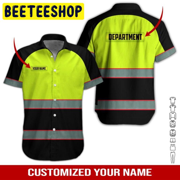 Heavy Equipment Custom Name Hawaiian Shirt 9359-1