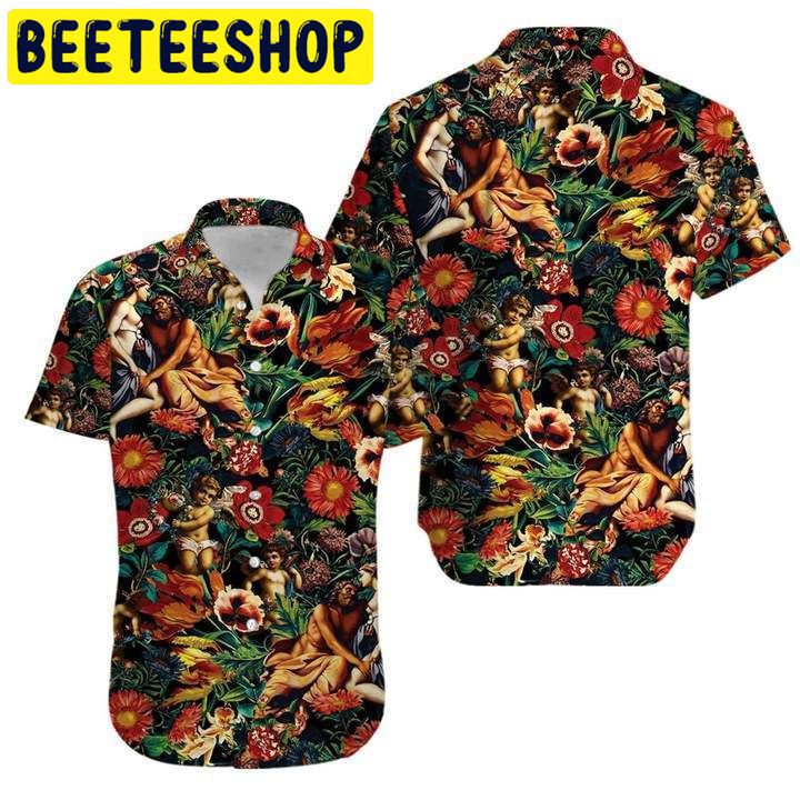 Hera Zeus Garden Hawaiian Shirt-1