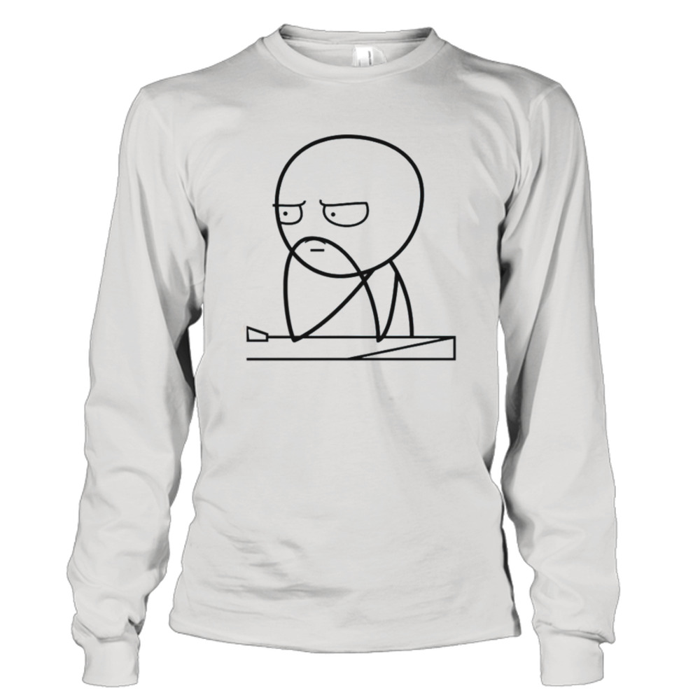 Meme Stickman Thinking shirt