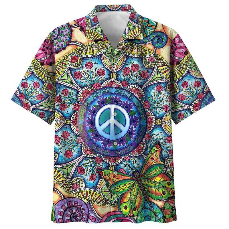 Hippie Hawaiian Shirt