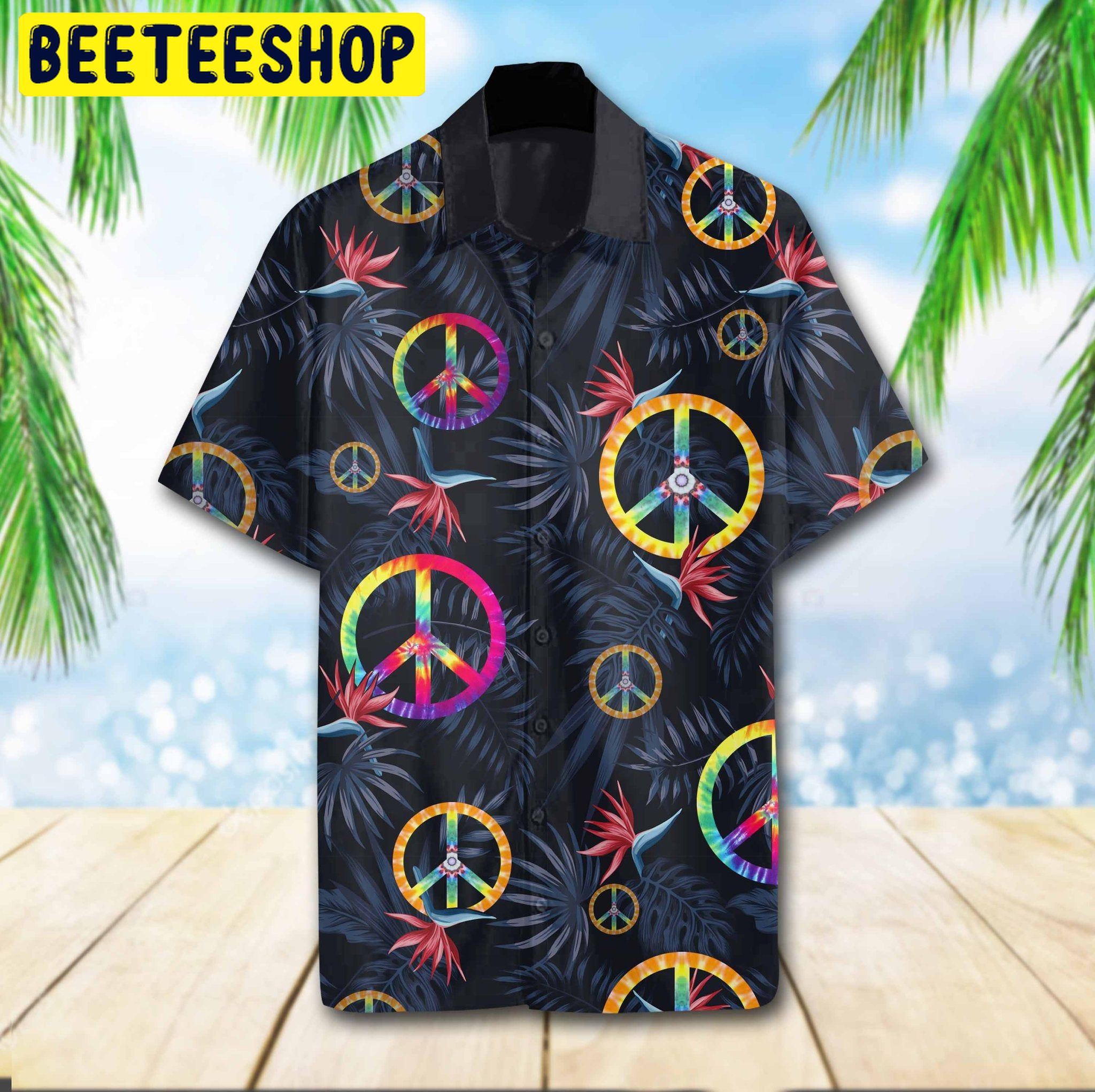 Hippie Tropical Trending Hawaiian Shirt-1