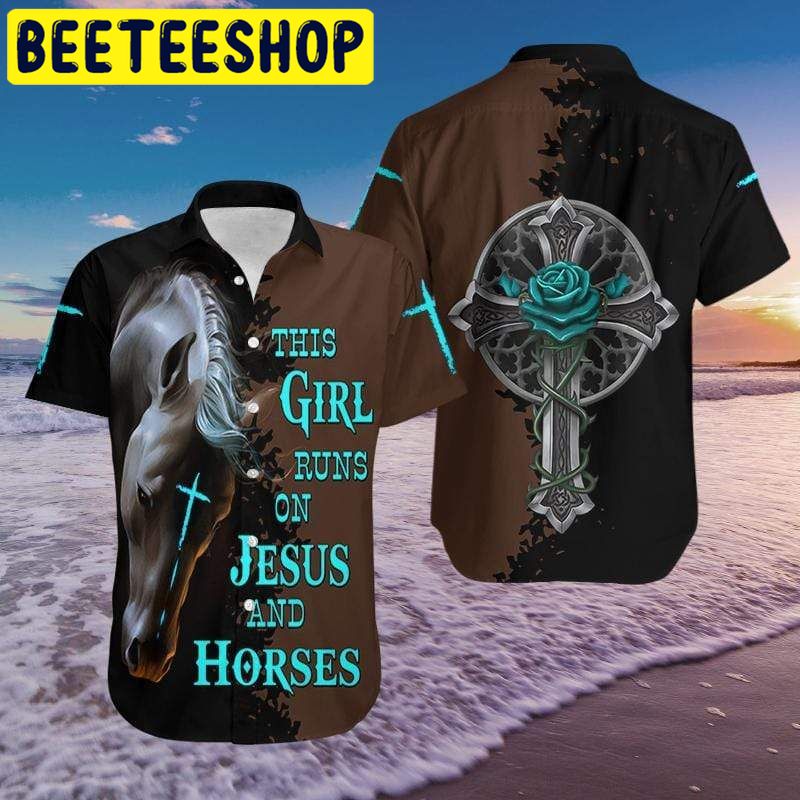 Horse Cross This Girl Hawaiian Shirt