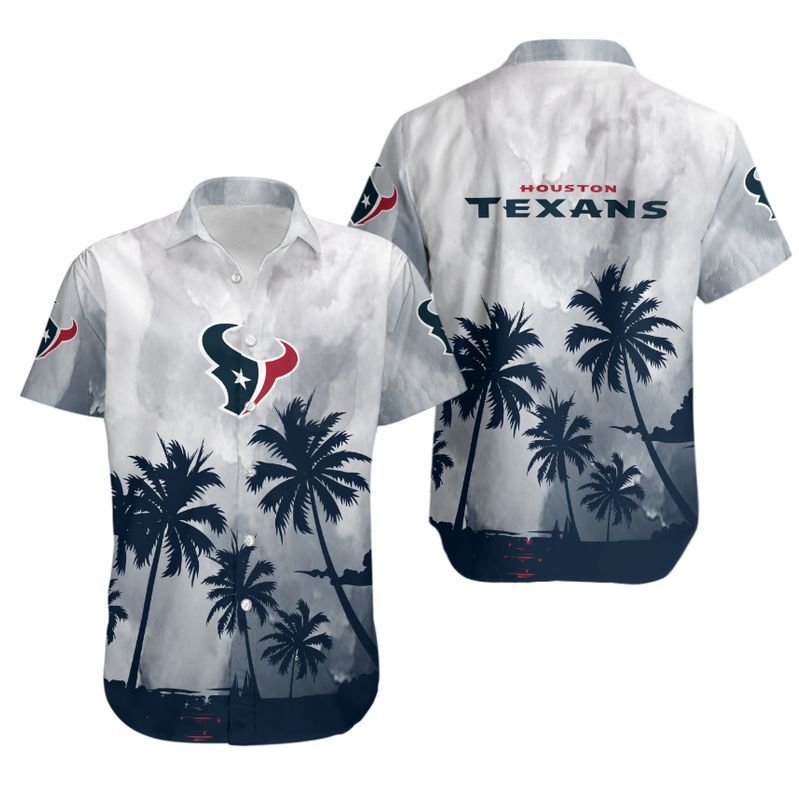 Houston Texans Coconut Trees Nfl Hawaiian Shirt For Fans-1