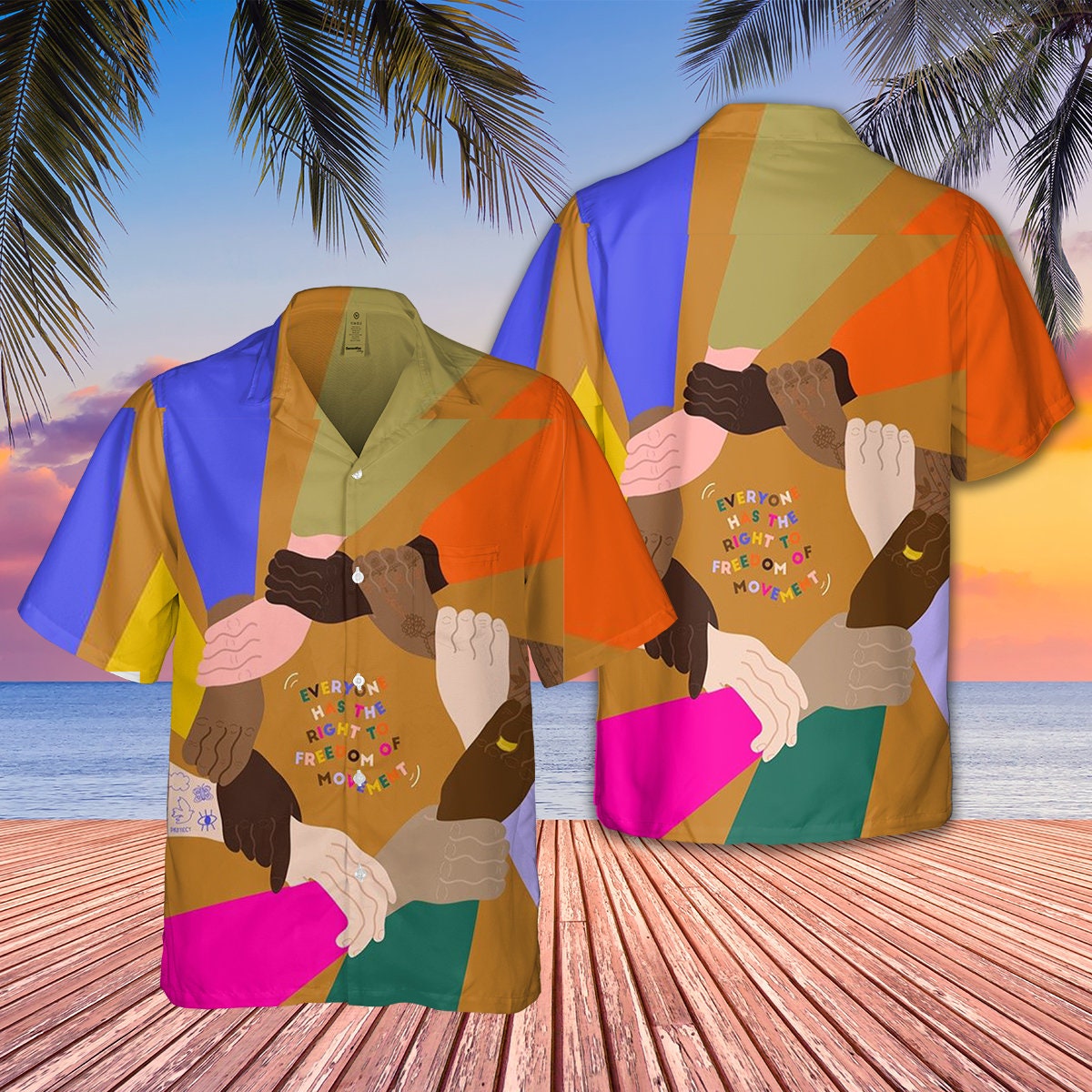 Human Rights Lgbt Pride Summer Hawaiian Shirt