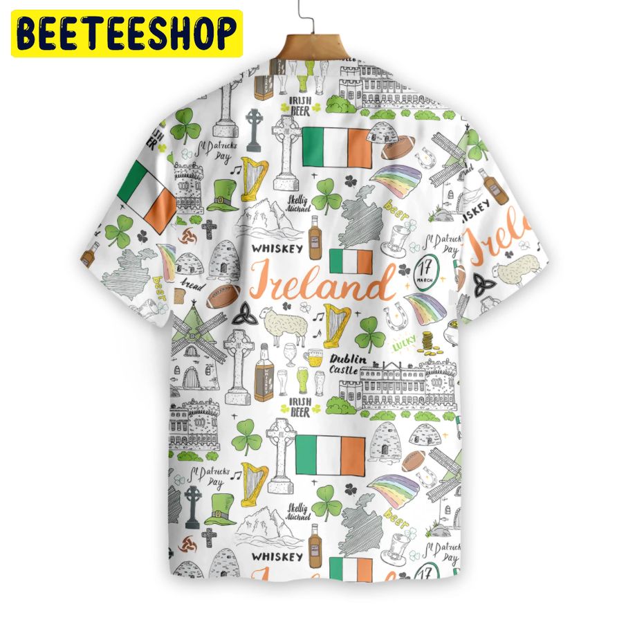 I Love Ireland Trending Hawaiian Shirt-1