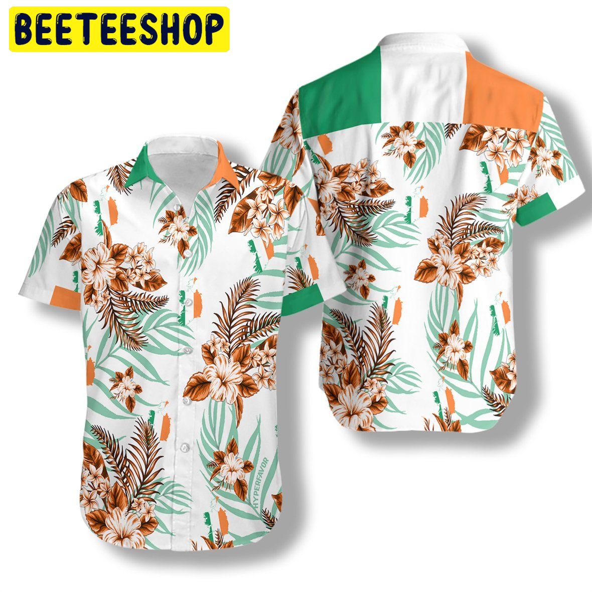 Ireland Proud Trending Hawaiian Shirt-1