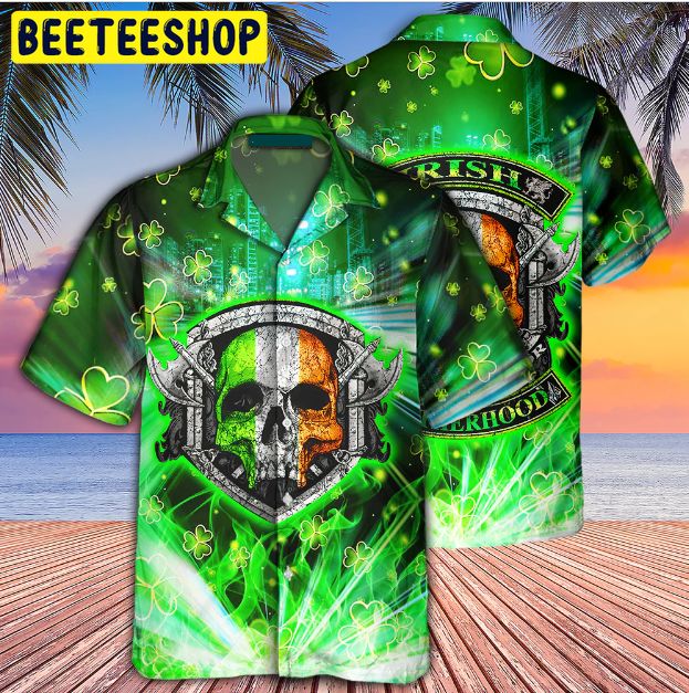 Irish Ride Honor Brotherhood Trending Hawaiian Shirt-1