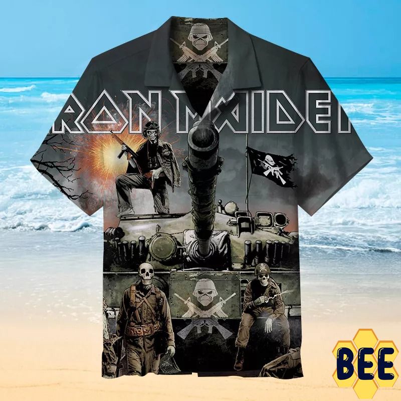 Iron Maiden Band Trending Hawaiian Shirt-1