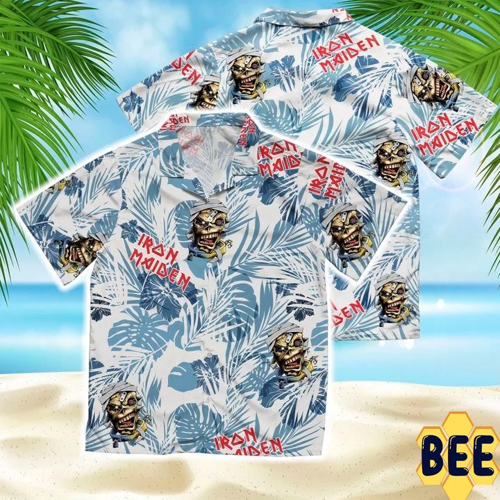 Iron Maiden Trending Hawaiian Shirt-1