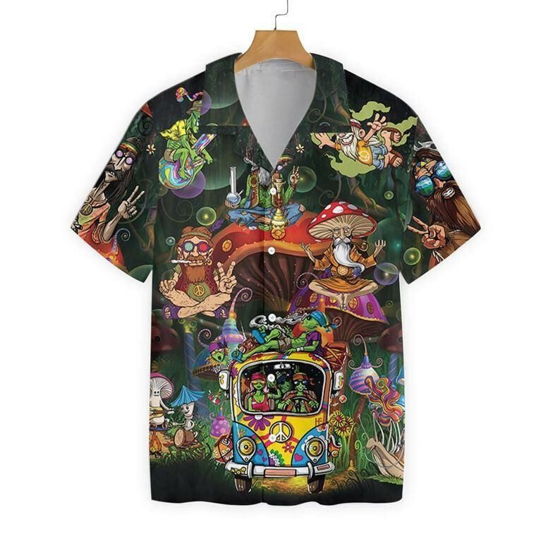 Its A Hippie 3d All Over Printed Hawaiian Shirt