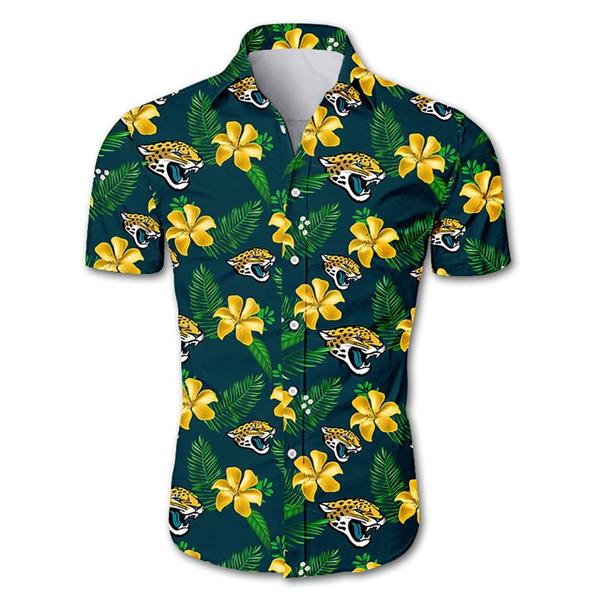 Jacksonville Jaguars Hawaiian Shirt For Cool Fans-1