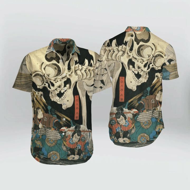 Japanese Aesthetic Ukiyoe Hawaiian Shirt