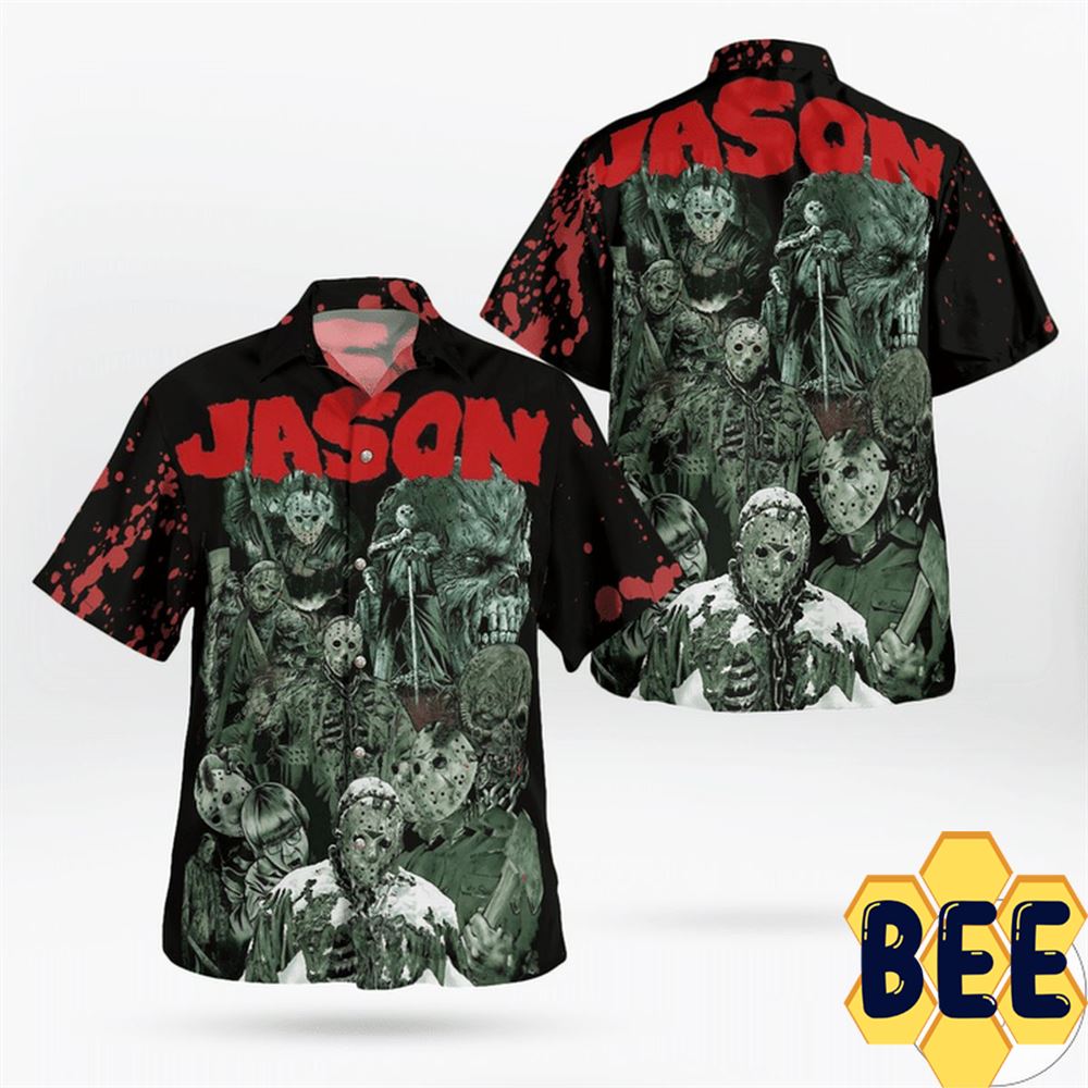 Jason Halloween Hawaiian Shirt-1